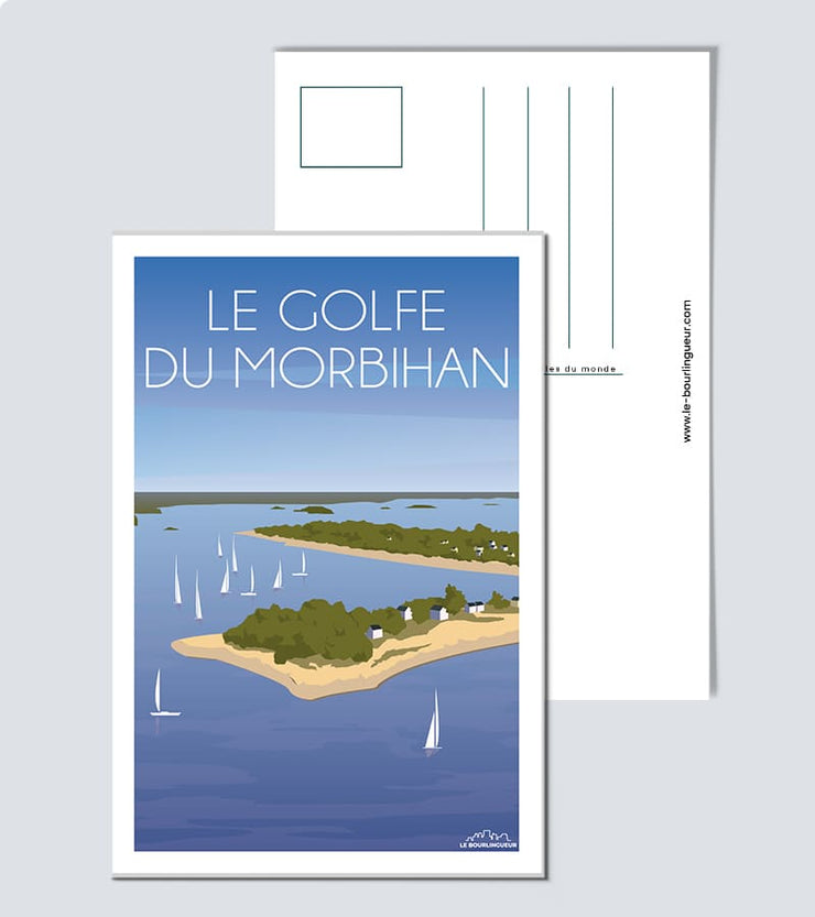 Carte Postale Le Golfe du Morbihan