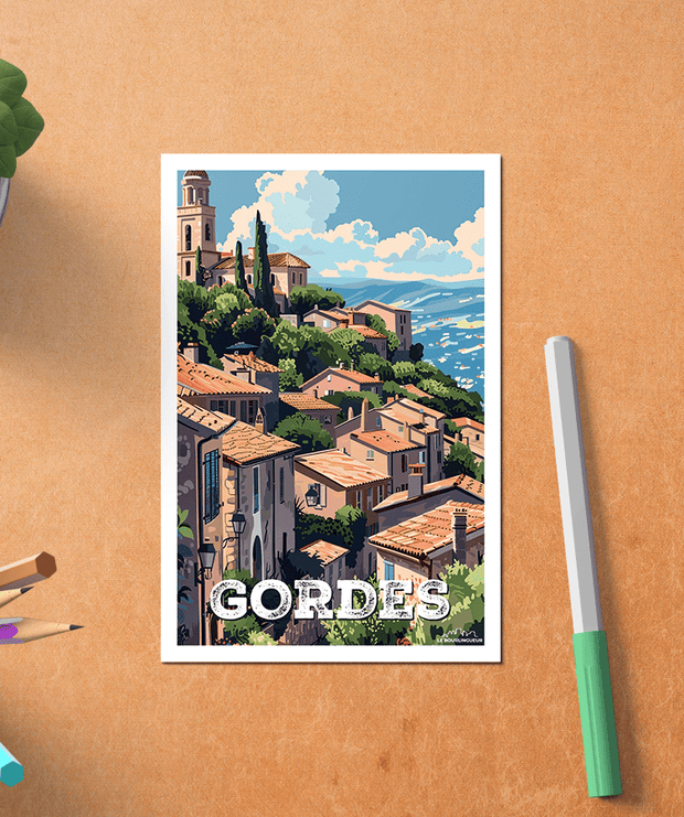 Carte Postale Gordes