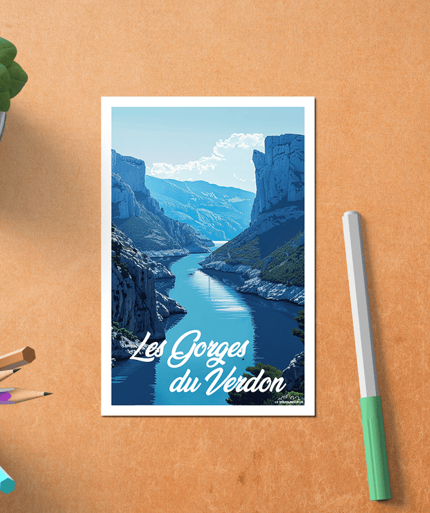 Carte Postale Les Gorges du Verdon