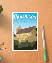 Carte Postale Guedelon
