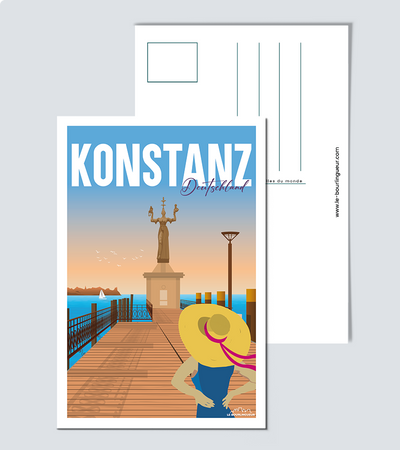 Carte postale Konstanz