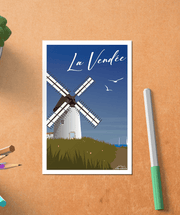 Carte postale La Vendée