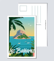 Carte Postale Les Baléares