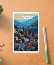 Carte postale Lozère