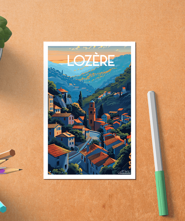 Carte postale Lozère