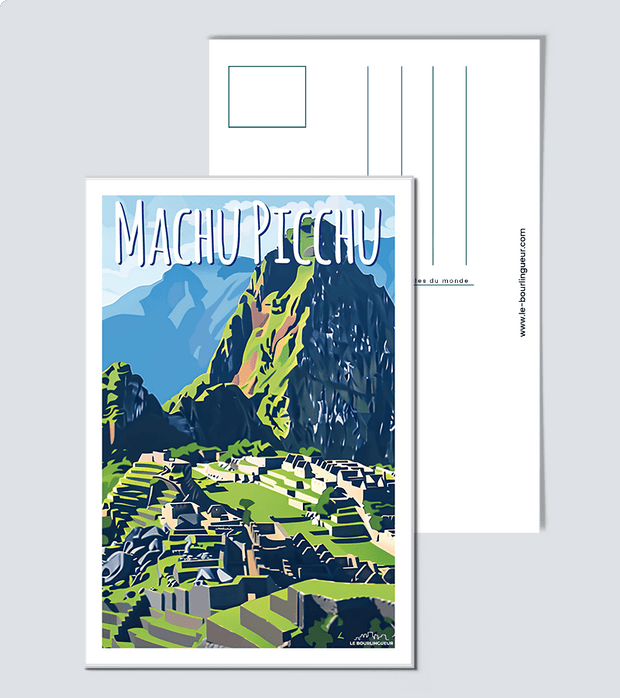 Carte Postale Machu Pichu