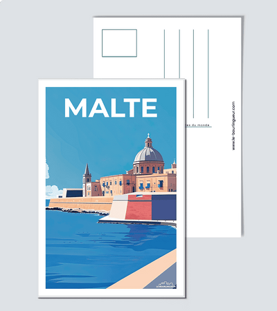 Carte Postale Malte