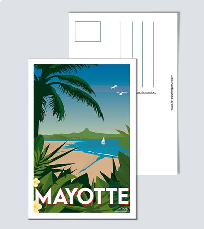 Carte Postale Mayotte