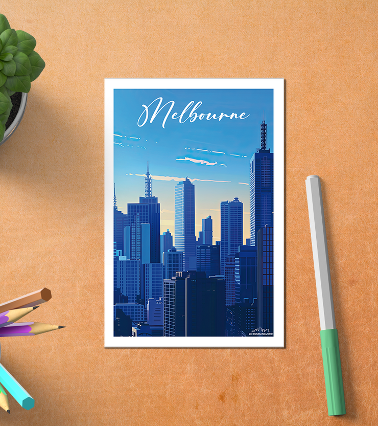 Carte Postale Melbourne
