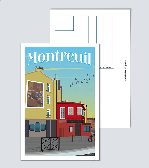Carte Postale Montreuil