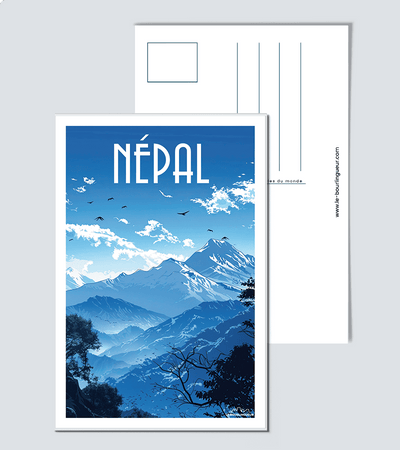 Carte Postale Népal