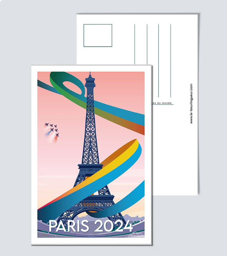 Carte Postale Paris 2024