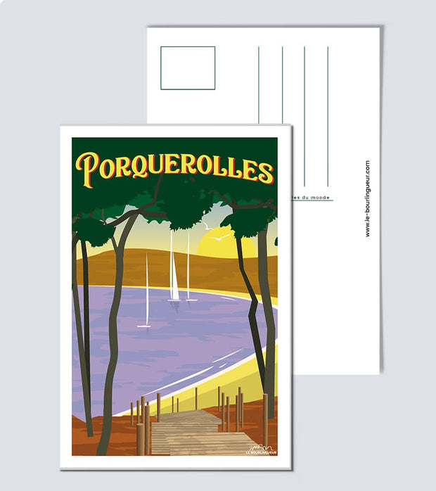Carte Postale Porquerolles