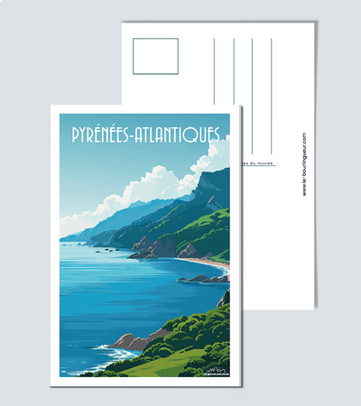 Carte Postale Pyrénées Atlantiques