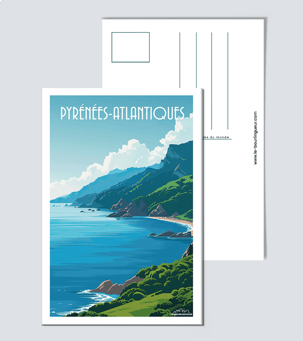 Carte Postale Pyrénées Atlantiques