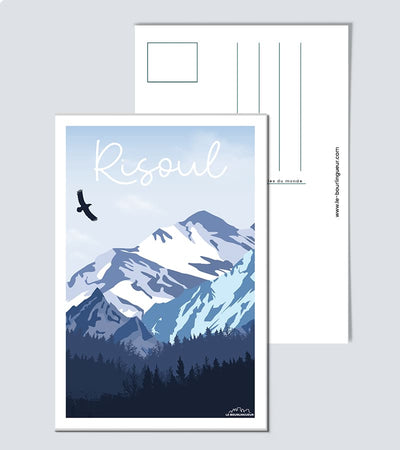 Carte Postale Risoul