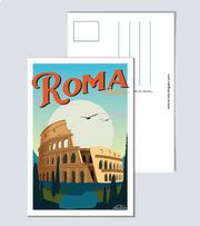 Carte postale vintage Rome