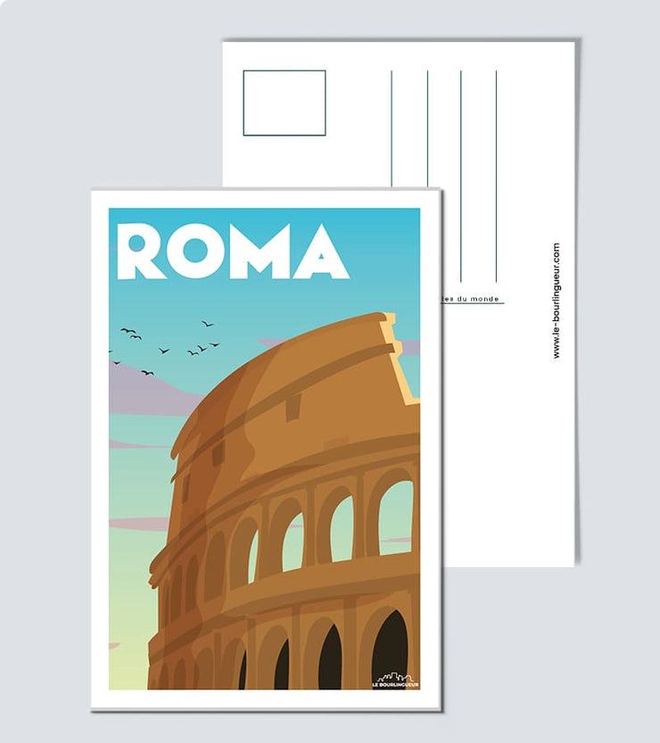Carte Postale Rome