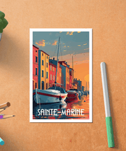 Carte postale Sainte Marine