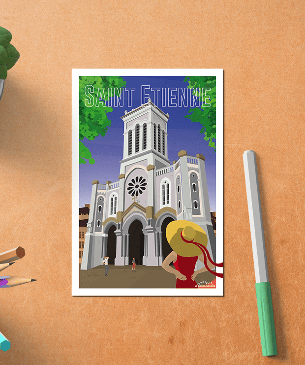 Carte postale Saint Etienne