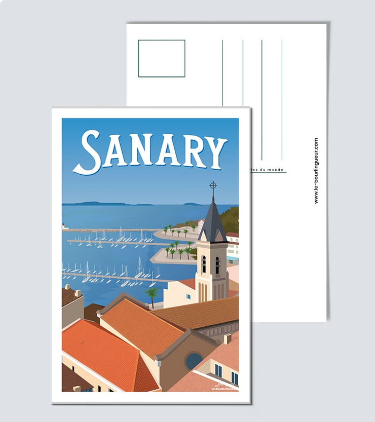 Carte Postale Sanary