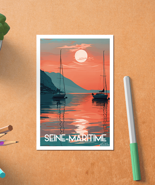 Carte postale Seine Maritime
