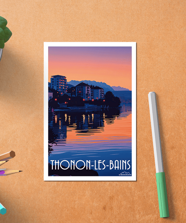 Carte postale Thonon les Bains