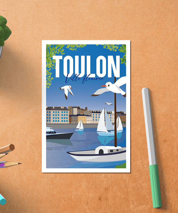 Carte toulon 
