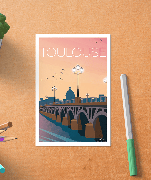 Carte postale Ville de Toulouse