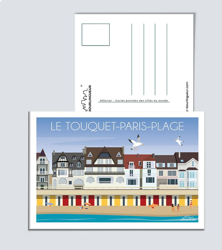 Carte Postale Touquet Paris Plage