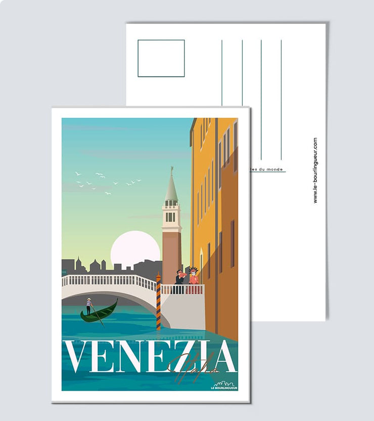 Carte Postale Venise