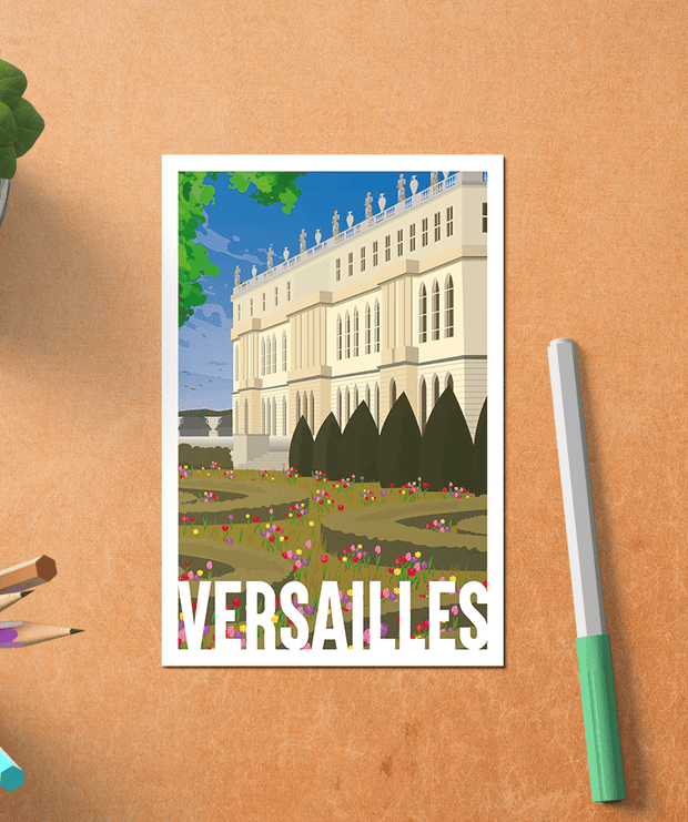 Carte postale Château de Versailles