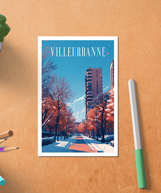 Carte postale Villeurbanne