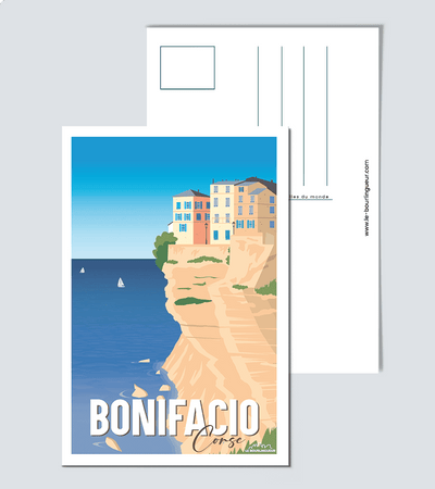 Carte Postale Bonifacio ensoleillé