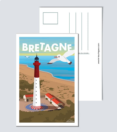 Carte Postale Phare Breton