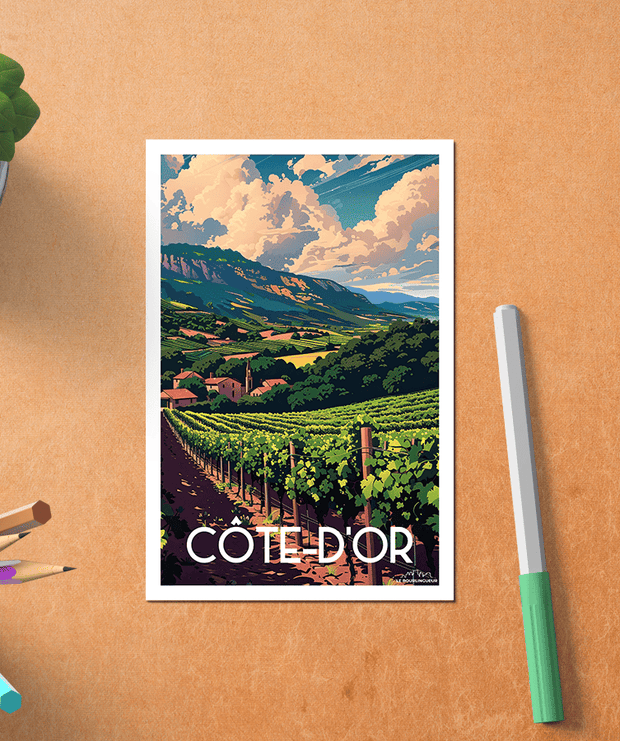 Carte Postale Côte d Or