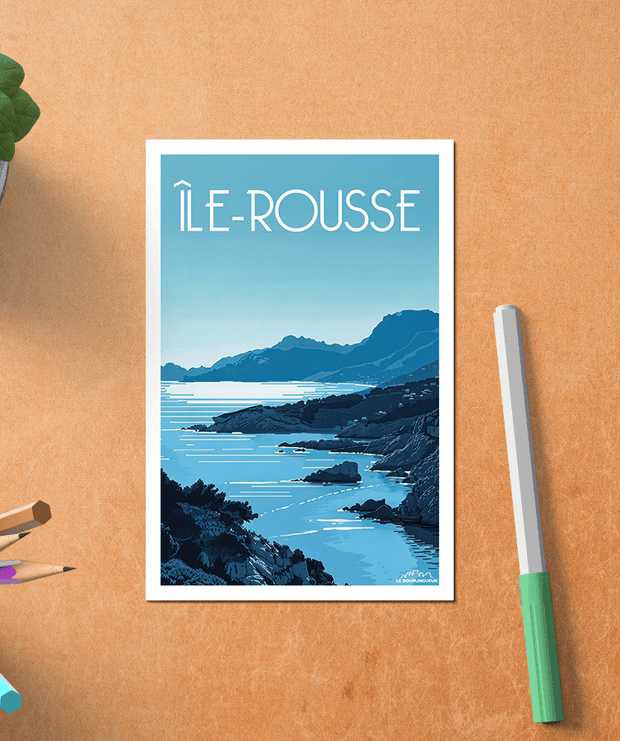 Carte Postale Île Rousse