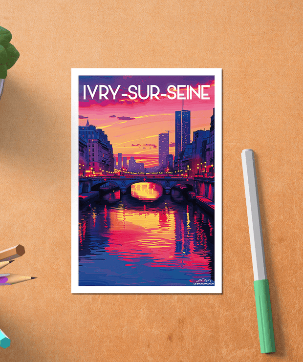 Carte Postale Ivry sur Seine