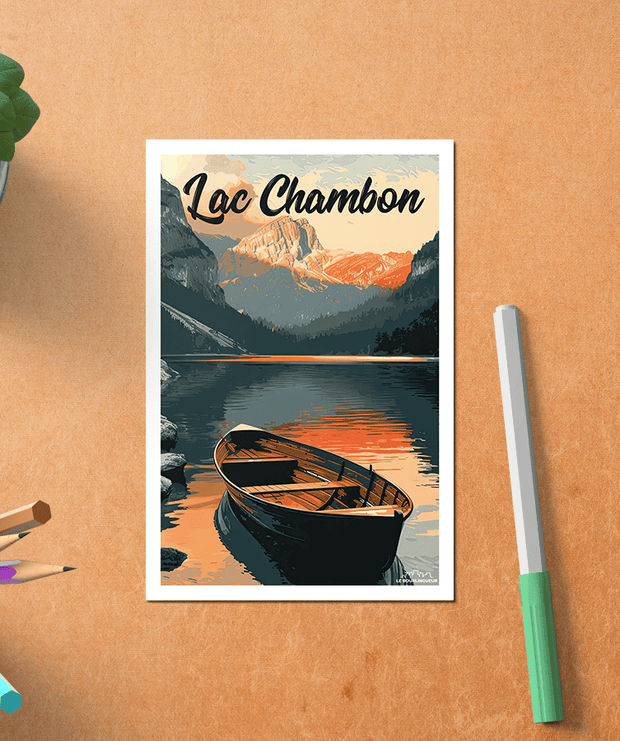 Carte postale Lac Chambon