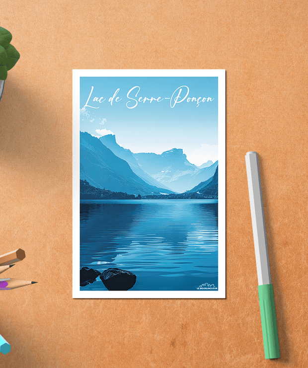 Carte postale Lac de Serre-ponçon