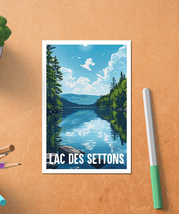 Carte postale Lac des Settons