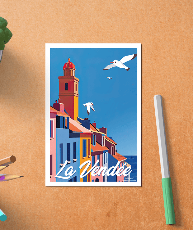Carte postale Département La Vendée