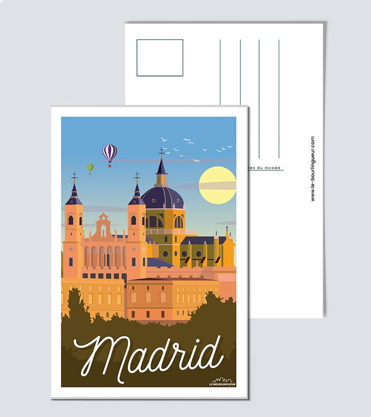 Carte Postale Madrid