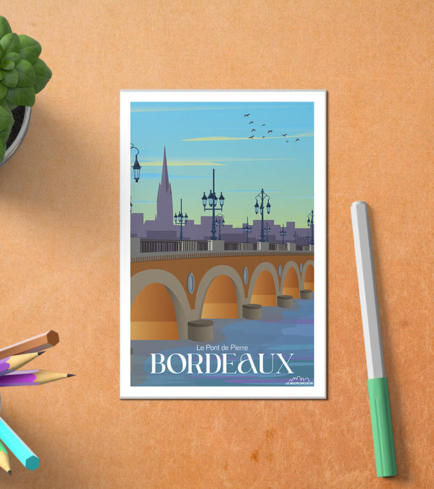 Carte Postale Bordeaux
