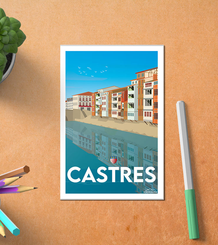 Carte Postale Castres