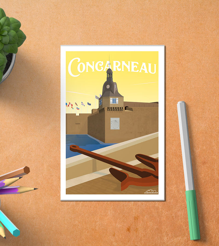 Carte Postale Concarneau