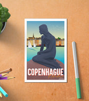 Carte Postale Copenhague