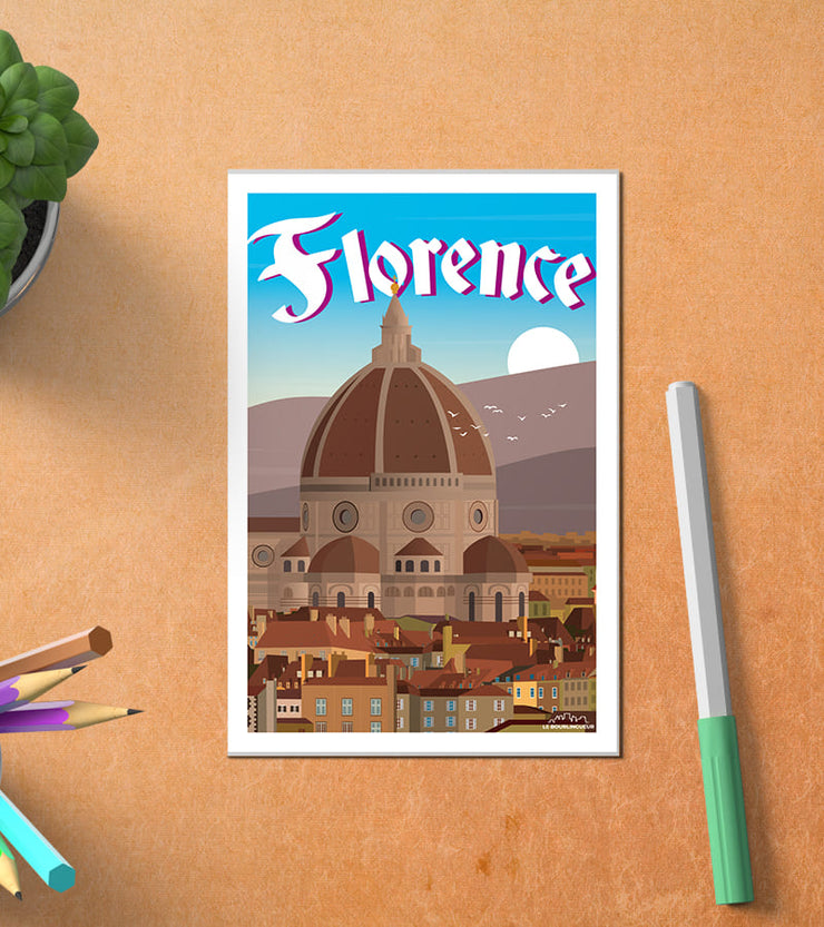 Carte Postale Florence