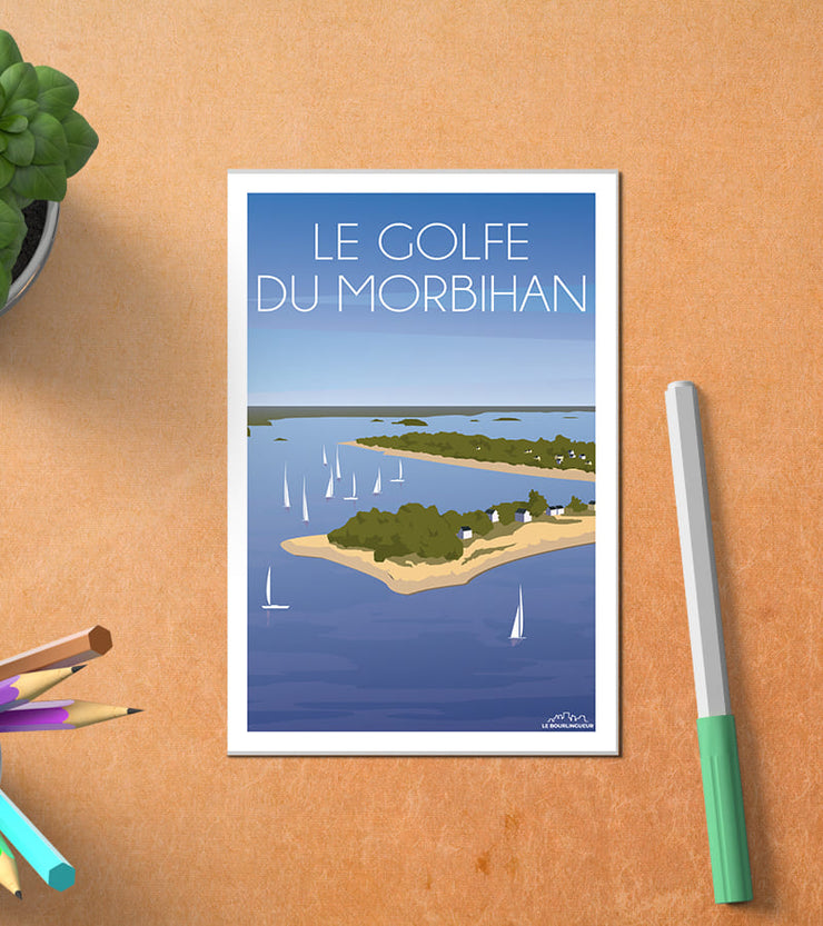 Carte Postale Le Golfe du Morbihan