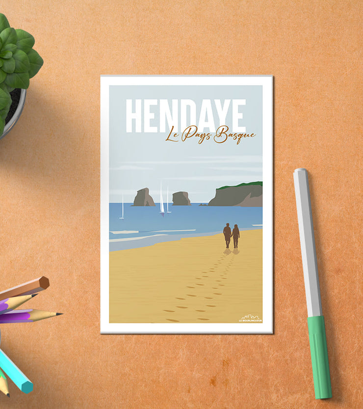 Carte Postale Hendaye
